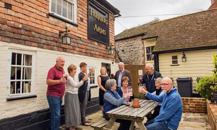 Farriers Arms locals 2015
