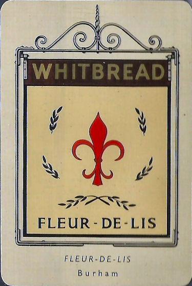 Fleur de Lis card