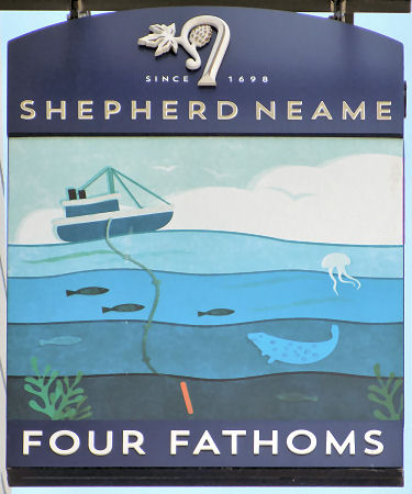 Four Fathoms sign 2020