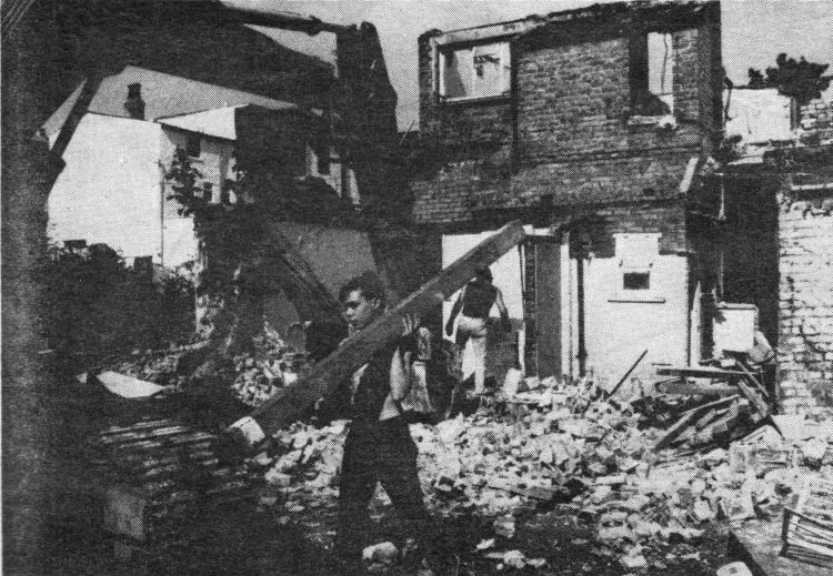 Friend in Need demolition 1988