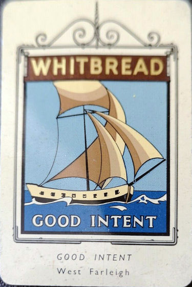 Good Intent card 1950