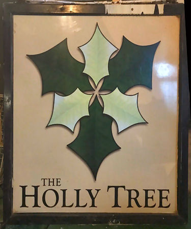 Holly Tree sign 2016