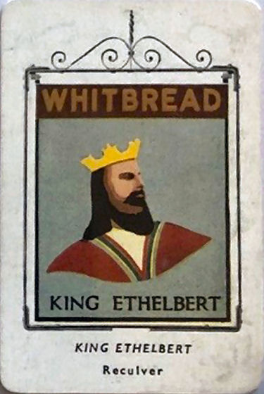 King Ethelbert card 1953