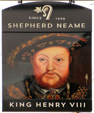 King Henry VIII sign 2020