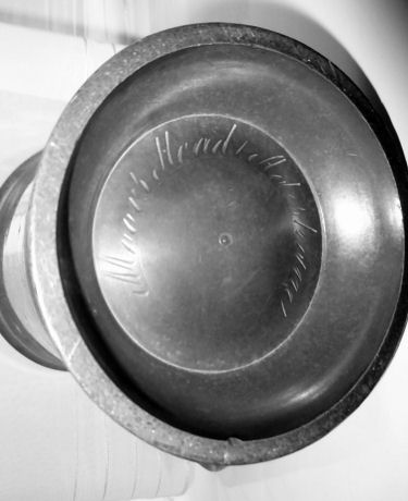 Moor's Head Tankard base, 1880s