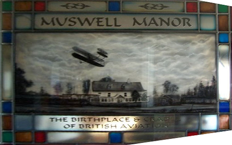 Muswell Manor stained glass window