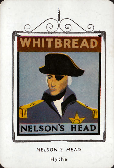 Nelson's Head card 1955
