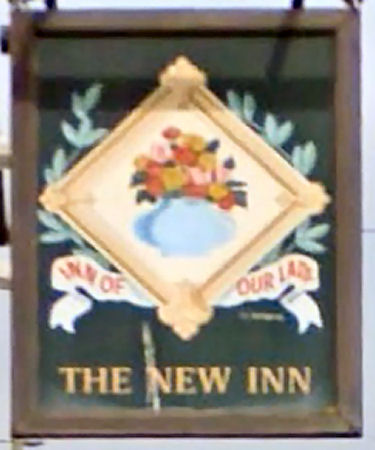 New Inn sign 2012