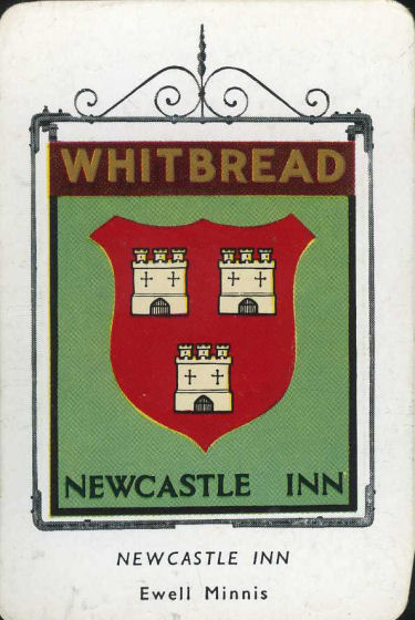 Nescastle Inn card 1955