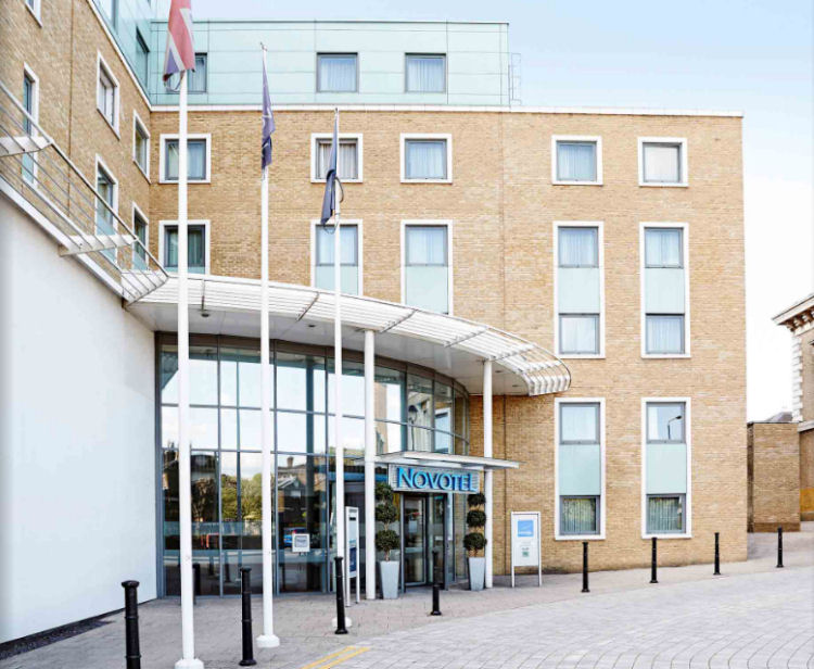 Novotel hotel entrance 2019