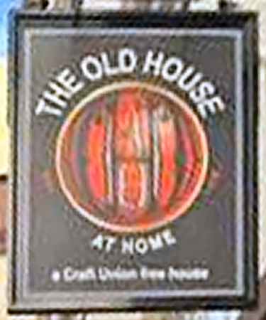 Old House at Home sign 2020