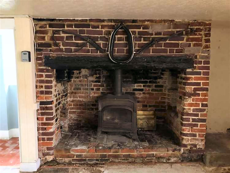 Plough fireplace
