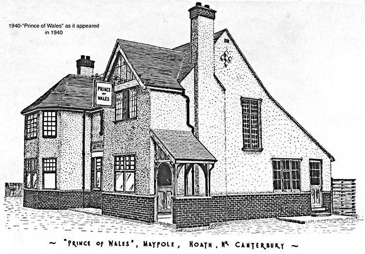 Prince of Wales drawing 1940