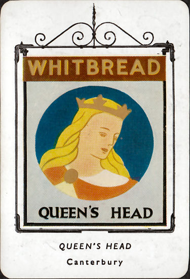 Queen's Head card 1953