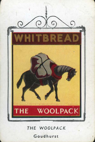Woolpack card 1955