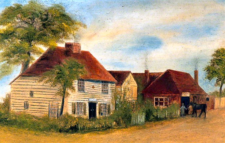 Possible Blacksmith's Arms painting 1880