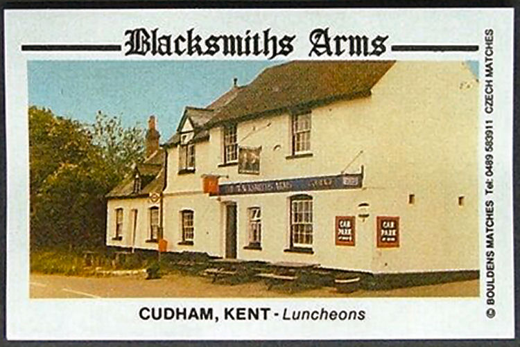 Blacksmith's Arms matchbox