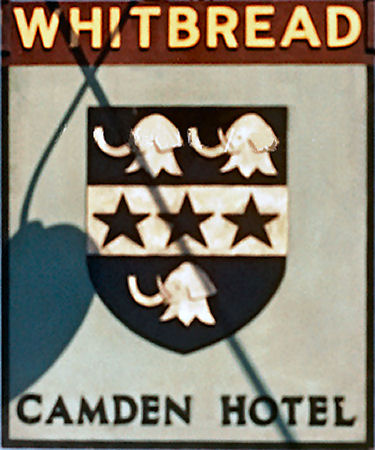 Camden Arms sign 1960s