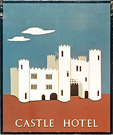 Castle Hotel sign 1960s