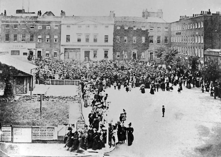 Cecil Square ceremony 1883