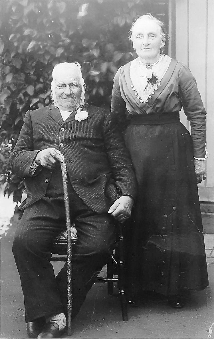 William and Ann Coombs 1890