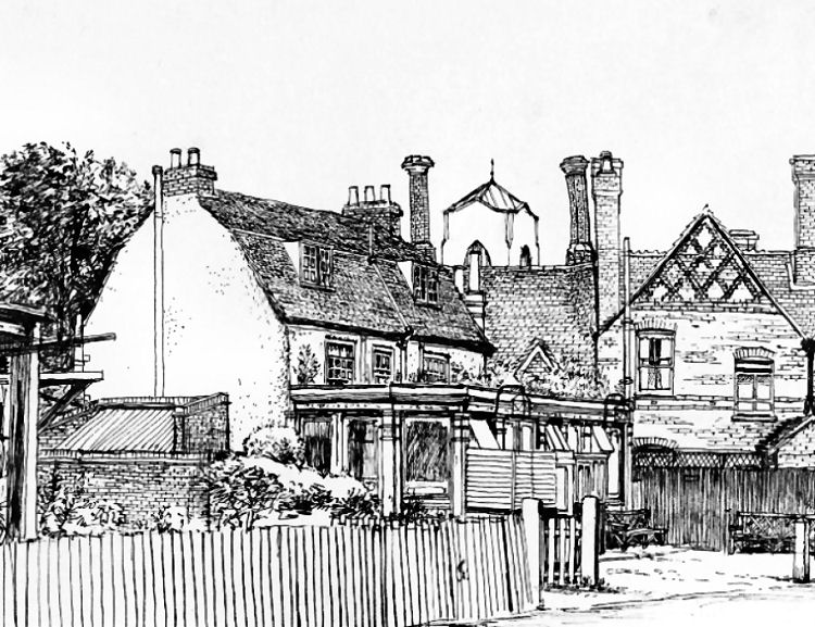 Coach and Horses drawing