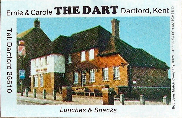 Dart matchbox