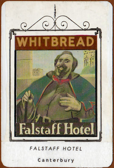 Falstaff Hotel sign