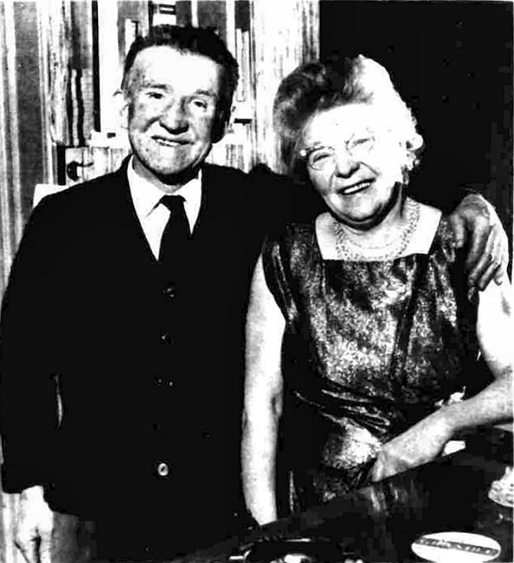 Mr & Mrs W George Hughes 1965