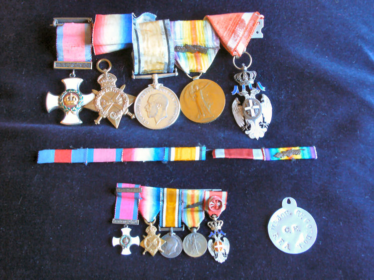 Colonel George Hamilton Gordon medals