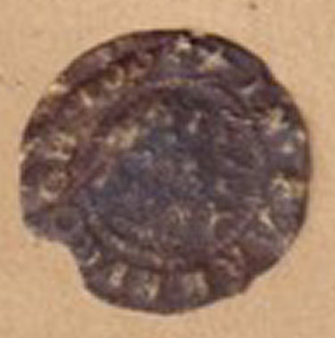 George and Dragon coin 1668