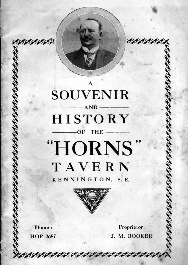 Horns Tavern book 1930s