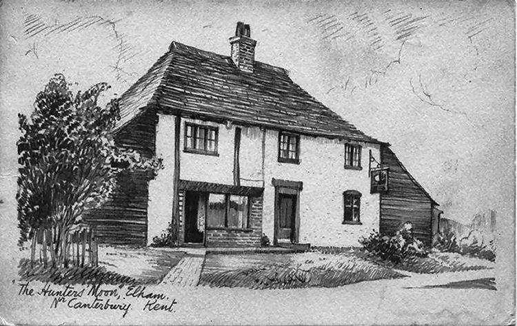 Hunter's Moon drawing