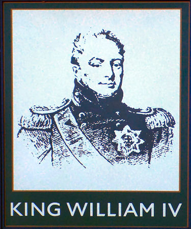 King William IV sign 2015