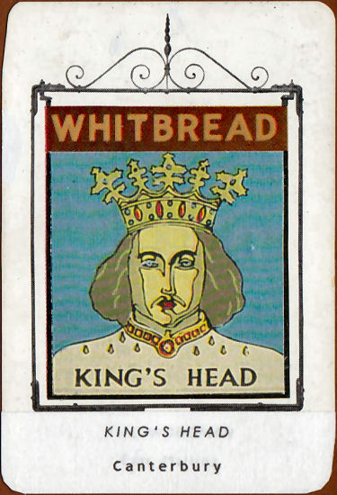 King's Head card