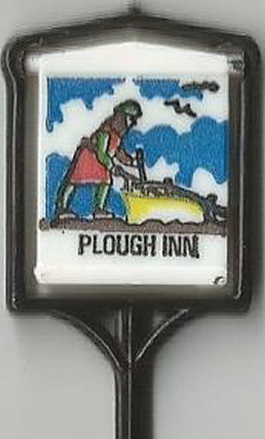 Plough cocktail stick 1960s