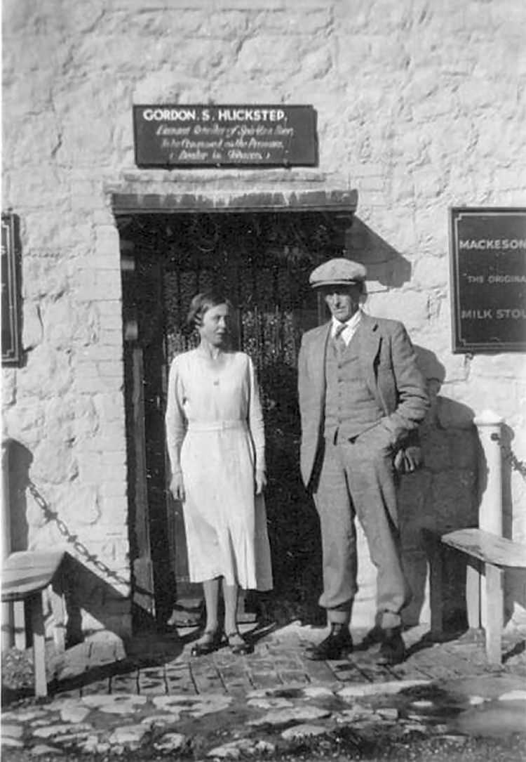 Eldon Huckstep and his sister Hilda 1936