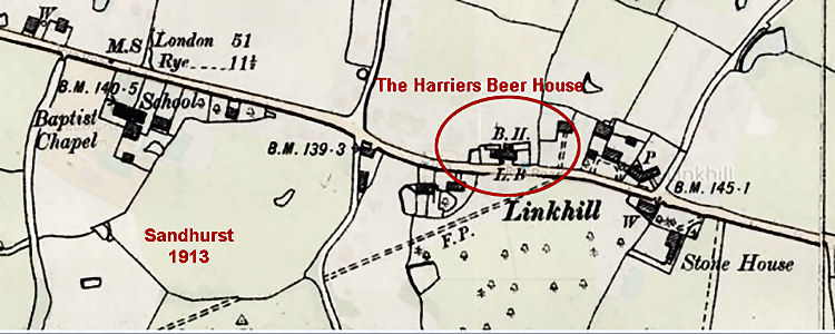Sandhurst map 1913