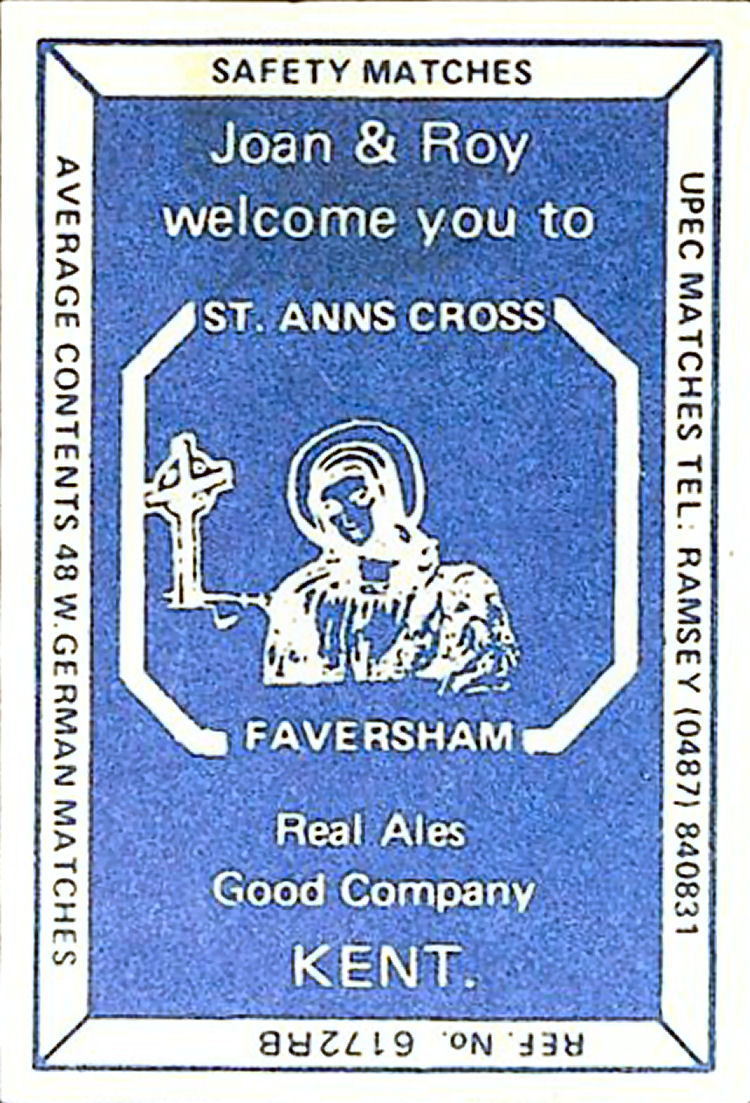 St Anns Cross matchbox