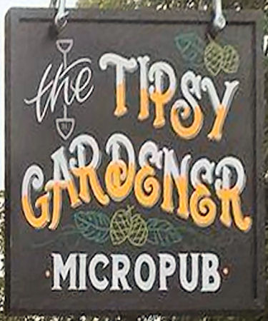 Tipsy Gardener sign 2021