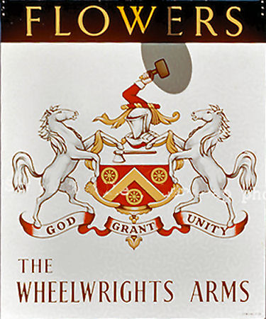 Wheelwright's Arms sign 1960s
