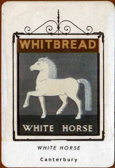 White Horse card