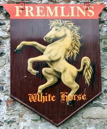 White Horse sign 1978