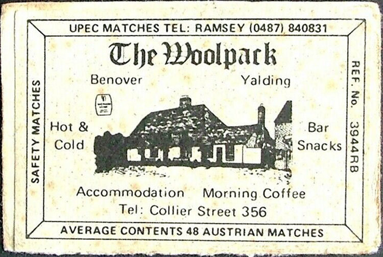 Woolpack matchbox
