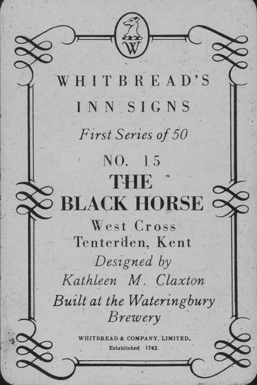 Black Horse card 1949