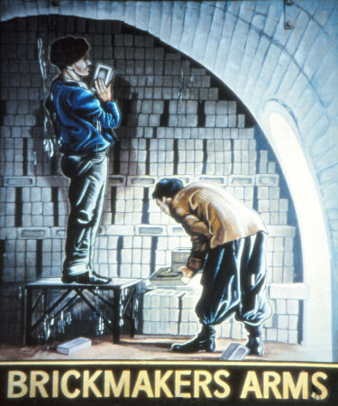 Brickmaker's Arms sign 2008