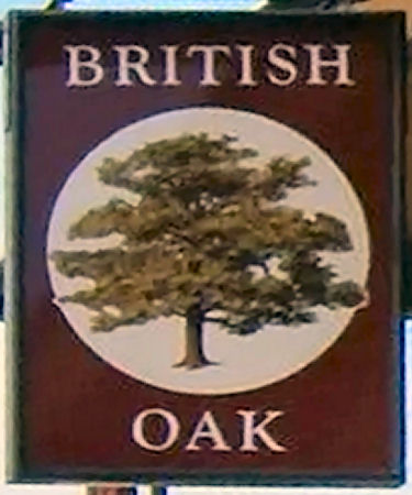 British Oak sign 2020