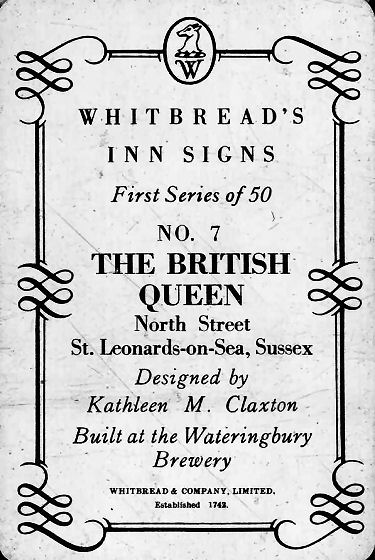 British Queen card 1949