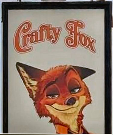 Crafty Fox sign 2021