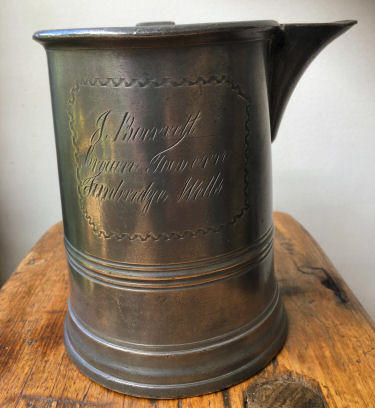 Crown Pewter Mug 1900